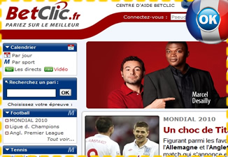 Betclic.fr, paris sportifs en ligne.